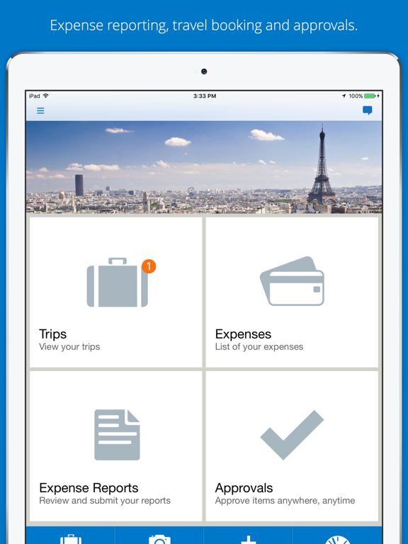 Concur - Travel, Receipts, Expense Reports screenshot