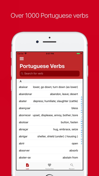 Portuguese Verb Conjugator Pro screenshot-7