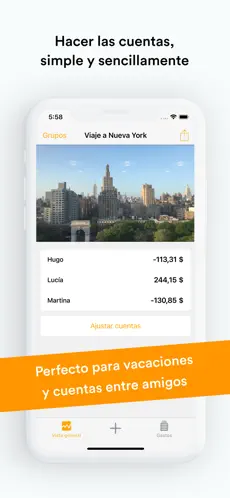 Screenshot 1 Splid – Compartir gastos iphone