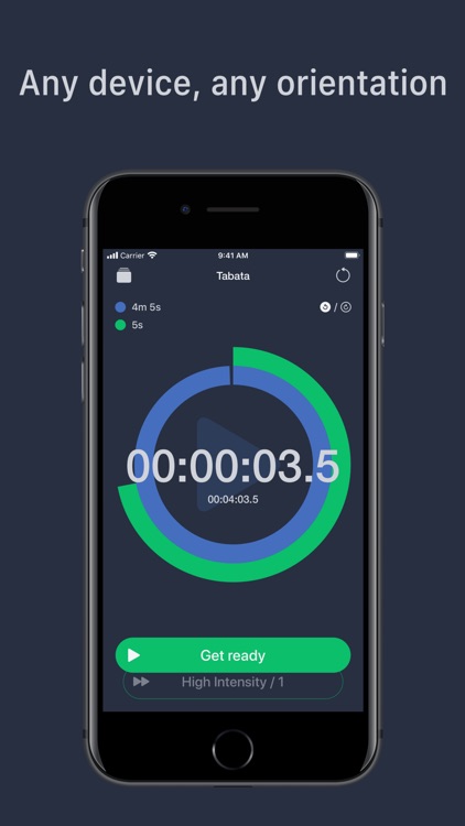 iHIIT: Flexible Interval Timer