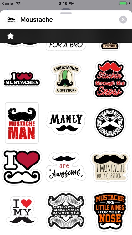 Moustache - Mustache Stickers screenshot-5