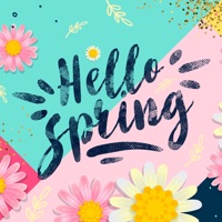 Hello Spring Easter Stickers