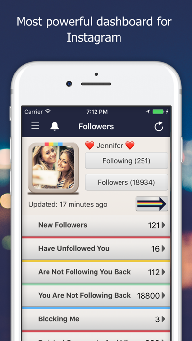 Followers for Instagram - Follow Unfollow Tracker! Screenshot 1