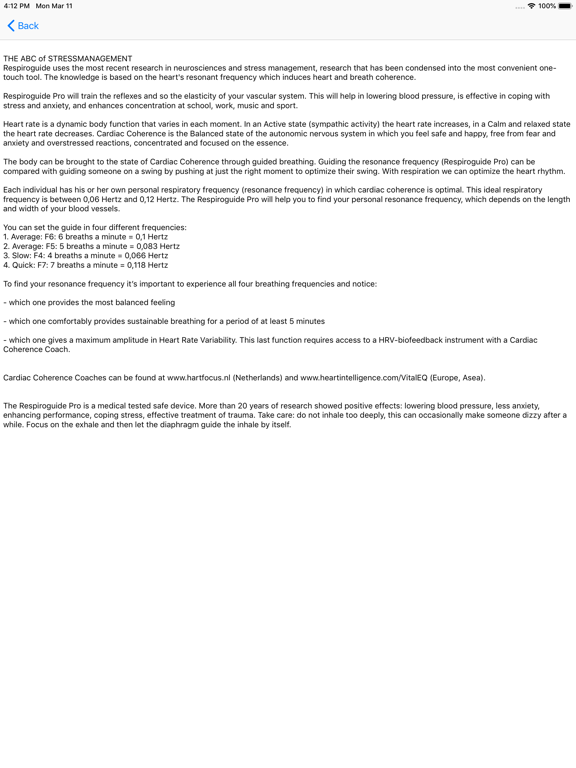 Vital-EQ Respiroguide Pro Vital-EQ Respiroguide Pro