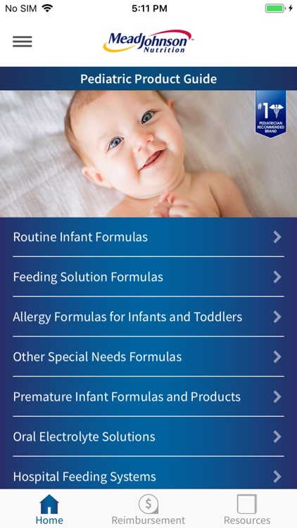 MJN Pediatric Product Guide