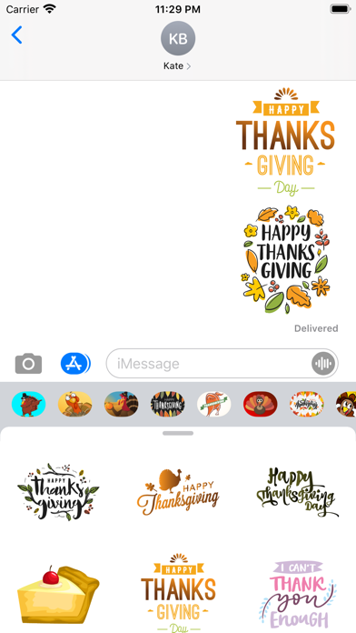Thanksgiving Countdown App Emo screenshot 2
