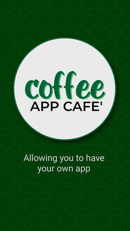 Coffee App Cafe