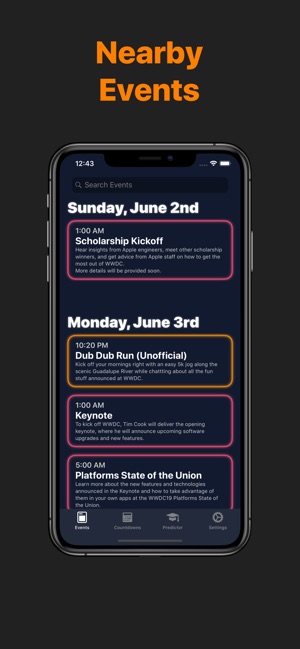 Events near WWDC (DubDub+)(圖1)-速報App