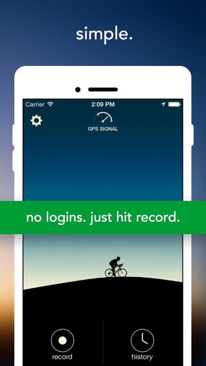 Biking Distance Tracker screenshot-0