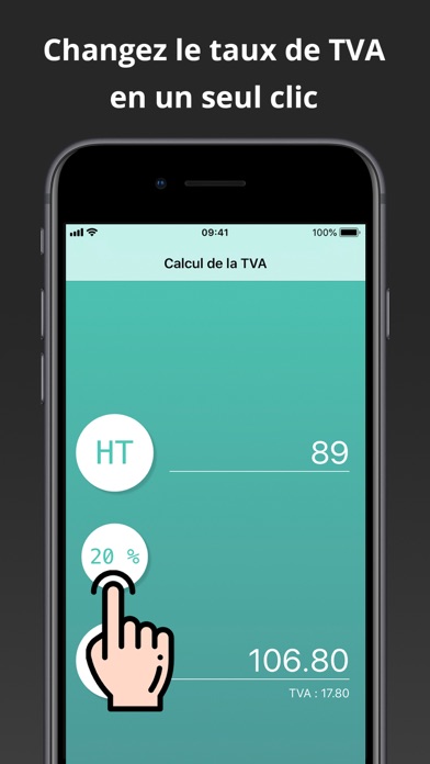 How to cancel & delete Calcul de la TVA from iphone & ipad 2