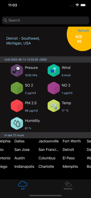 Instant Air Quality Pro(圖6)-速報App