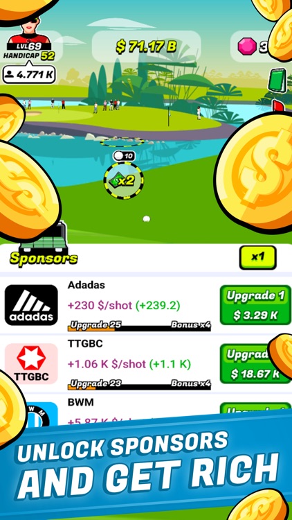 Tap Golf Pro - Idle Game