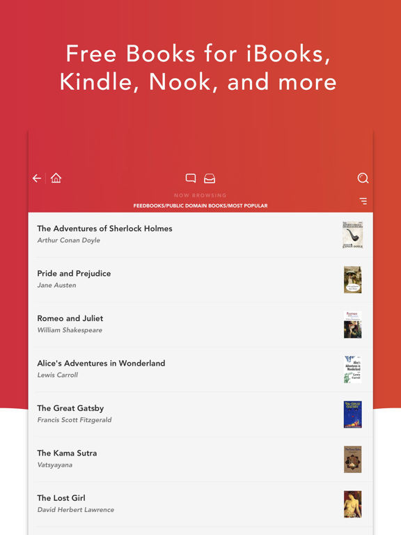 eBook Search - Free books for iBooks and other eBook readers screenshot