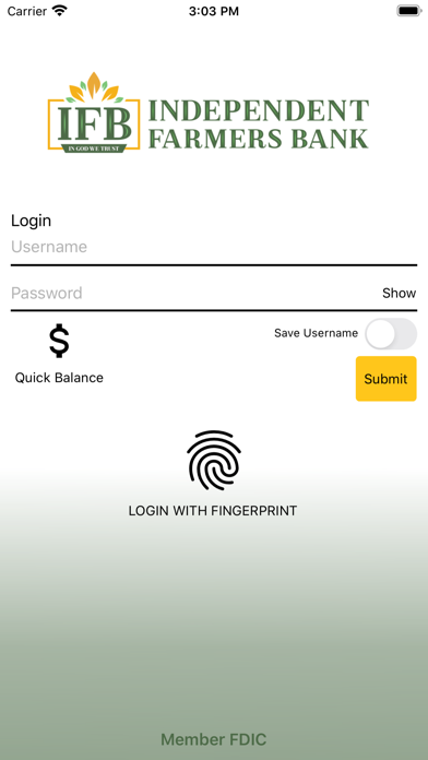 How to cancel & delete Independent Farmers Bank from iphone & ipad 1