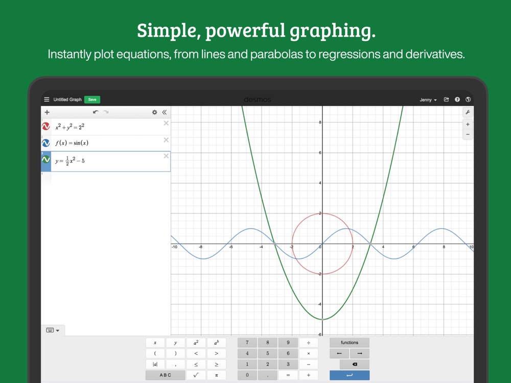 graphing calculator desmos