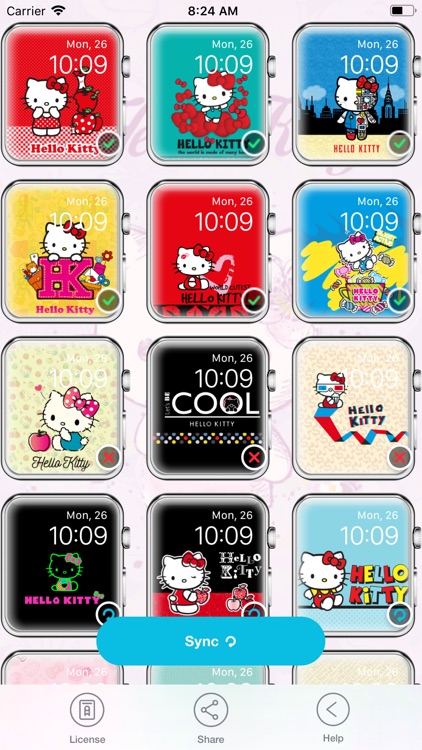 Hello Kitty Watchfaces