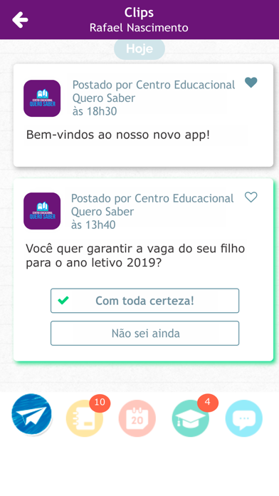 How to cancel & delete Centro Educacional Quero Saber from iphone & ipad 3