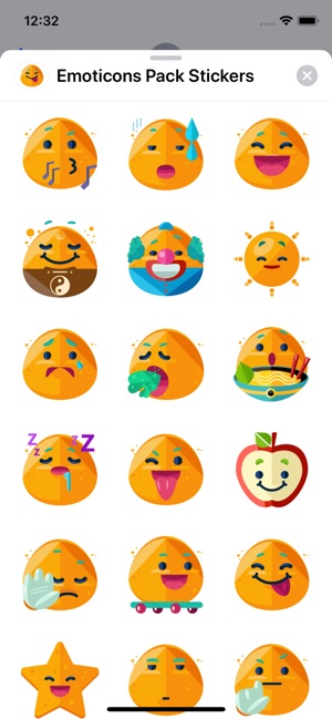 Emoticons Pack Stickers