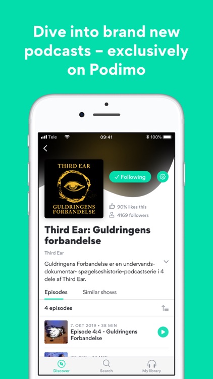 Podimo – a world of podcasts screenshot-5
