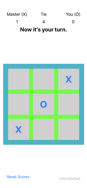 Mastering TicTacToe