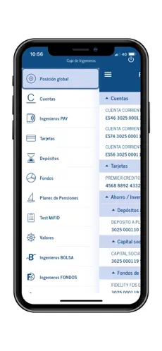 캡처 1 Caja de Ingenieros Banca MÓVIL iphone