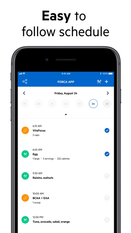 Forca: Workout & Meal Planner screenshot-3