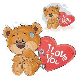 Teddy Bear Sticker