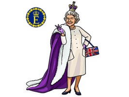 Our Queen Elizabeth II Sticker