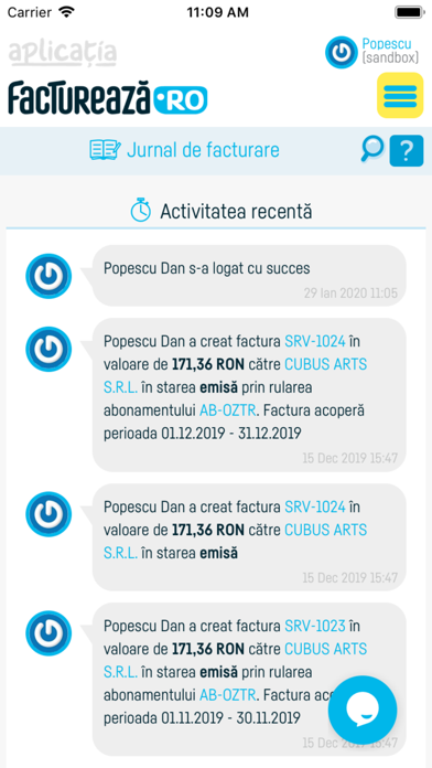 factureaza.ro app screenshot 3
