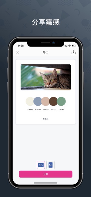 色采 - 配色助手 色卡 palette(圖2)-速報App