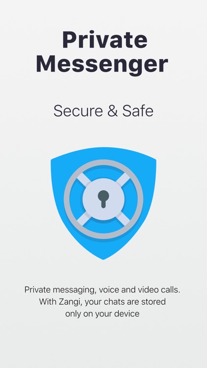 Zangi Private Messenger screenshot-0