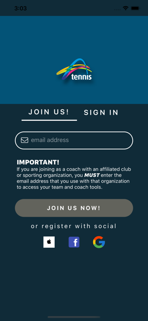 Tennis Aus Athlete Portal