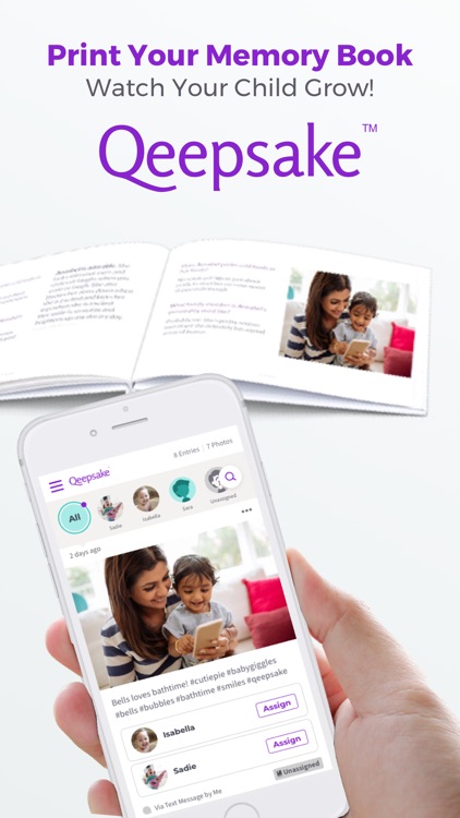 Qeepsake: Family & Baby Album screenshot-3