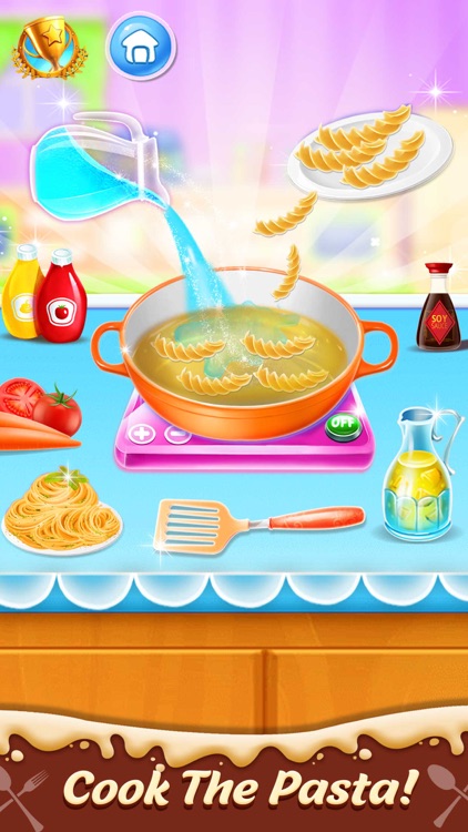 Pasta Cooking Kitchen Game