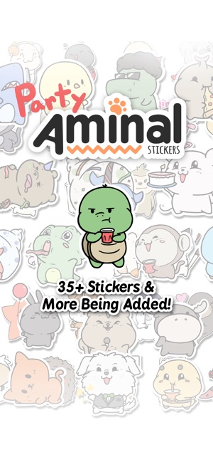 Party Aminals: Stickers