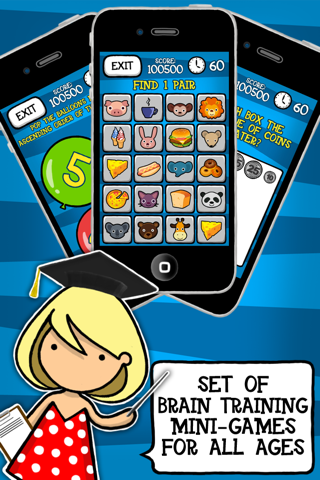 Charge Your Brain Games Mini Games Difficulty Levels