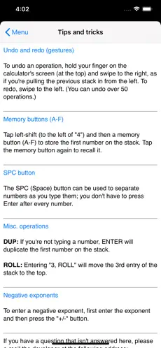 Screenshot 3 RPN Calculator 48 iphone