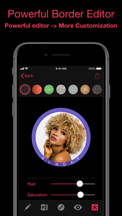 Profile Photo Border - Editor