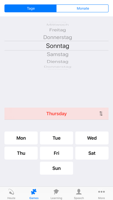 Learn German - Calendar screenshot 3