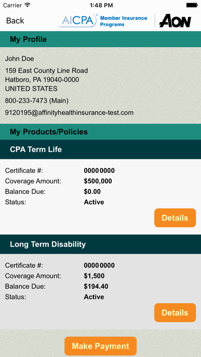 How to cancel & delete AICPA Member Insurance Programs from iphone & ipad 3