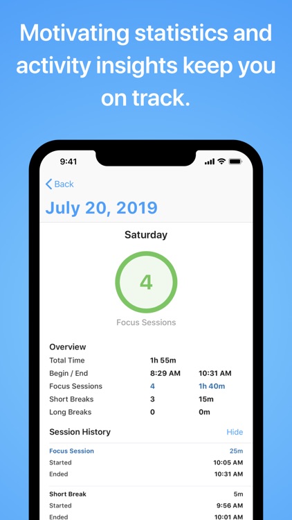 Focus - Time Manager screenshot-4