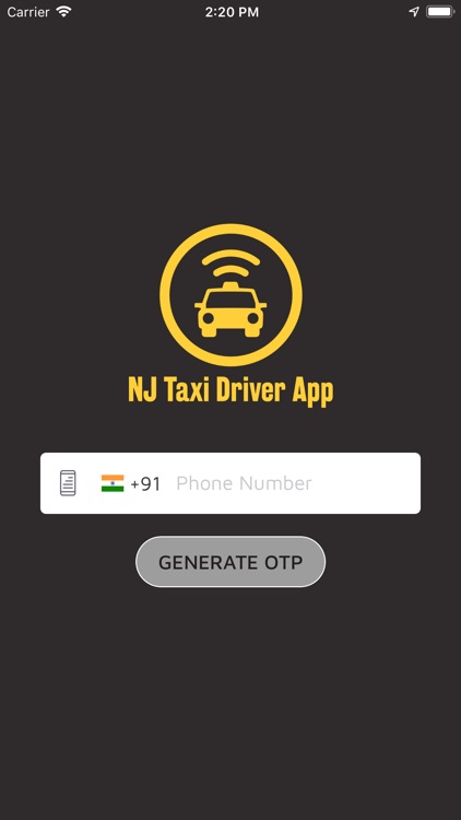 NJ Taxi Driver App