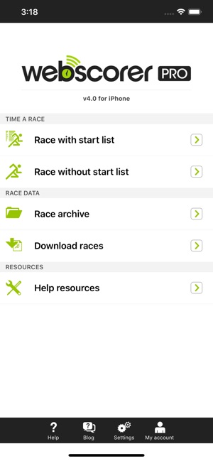 Race & Lap Timer for iPhone