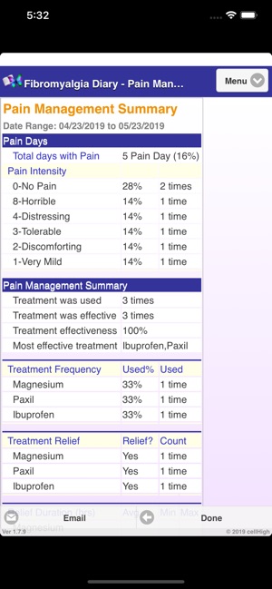 Fibromyalgia Diary 2(圖4)-速報App