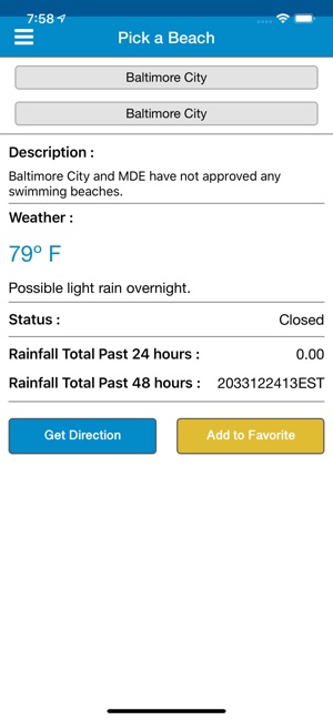 Maryland Healthy Beaches(圖2)-速報App