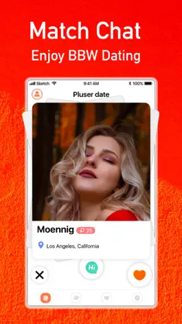 Game screenshot BBW dating - Pluser apk