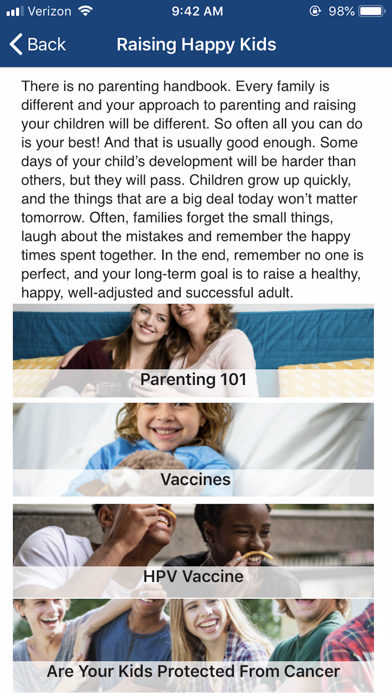 Parenting Healthy Kids 6 - 17 screenshot 4