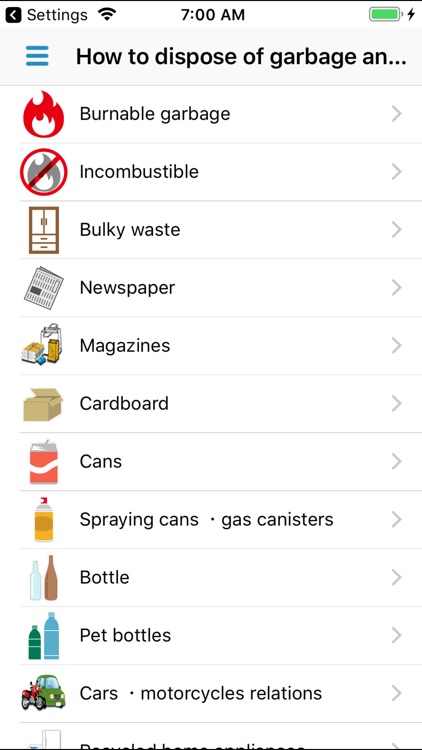 Kashihara Garbage Sorting App