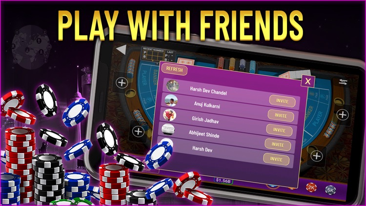 Baccarat Live Casino screenshot-5