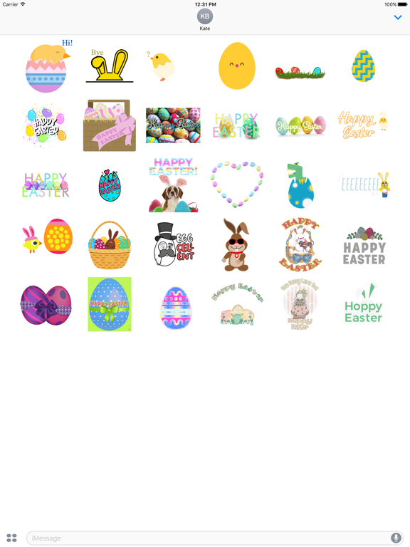 Screenshot #4 pour Animated Cute Happy Easter Egg